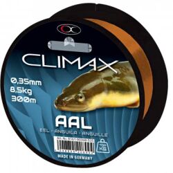 Climax Zielfischschnur Aal, braun, 250m 0,40mm, 10,6 kg