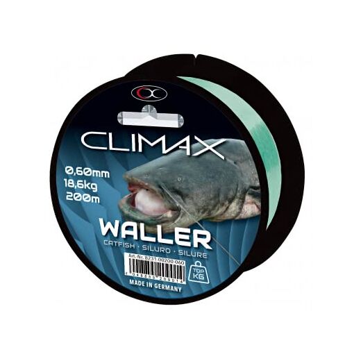Climax Zielfischschnur Wels, grün, 200m 0,60mm, 18,6 kg