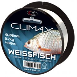 Climax Zielfischschnur, Weissfisch, wei&szlig;, 450m 0,15mm, 2,4 kg