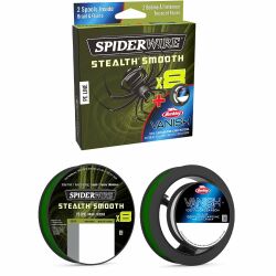 Spiderwire Duo Spool SS8 150m, 0,09mm/7,5 kg  green /...