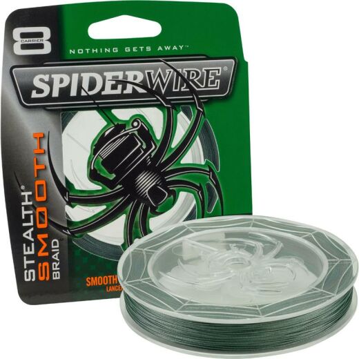 Spiderwire Stealth Smooth 8Braid Green 300 m 300m, 0,13mm, 12,7 kg