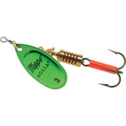 Mepps Aglia Platinum Spinner gr&uuml;n 4 / 9 g