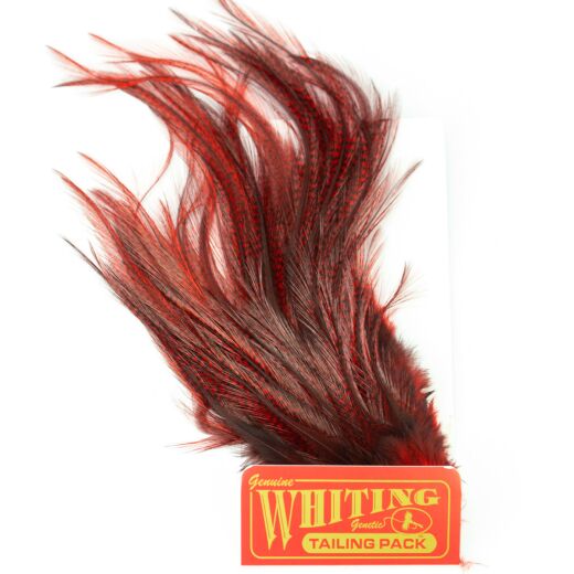 Whiting CDL Euro Nymph Tailing Pack Pardo Red 852