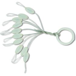 Black Cat Silicon Stopper 7mm, oval