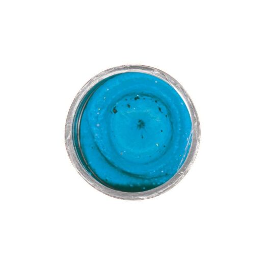 Berkley PowerBait Natural Glitter Trout Bait Garlic - Knoblauch Blue
