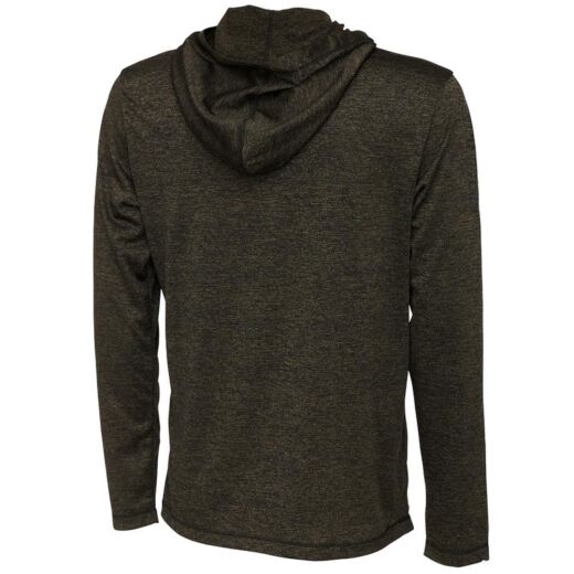 Savage Gear Fighter Stretch Hoodie L BURNT OLIVE MELANGE