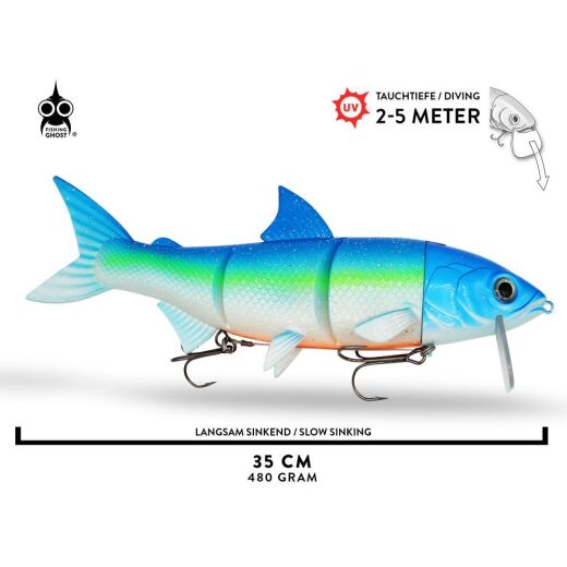 FishingGhost® - Renky®One 35cm - Hybrid Swimbait in Renkenform Bundle - Set