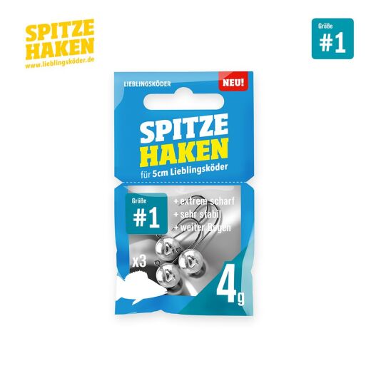 Lieblingsköder Spitze Haken #1 4g