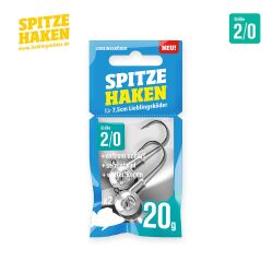 Lieblingsk&ouml;der Spitze Haken 2/0 20g