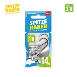 Lieblingsk&ouml;der Spitze Haken 3/0 14g