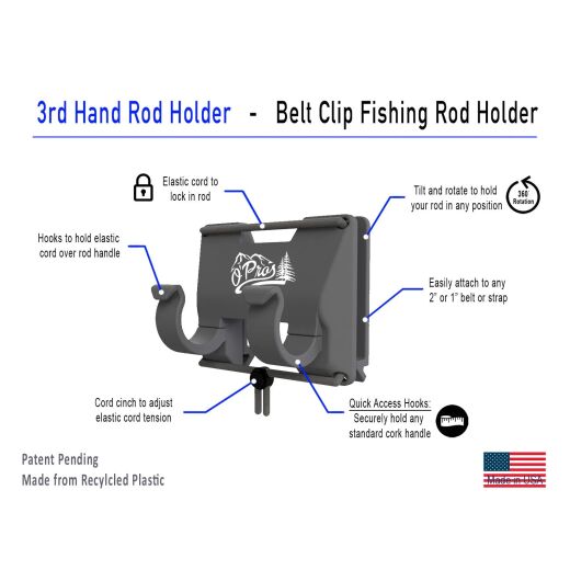 OPros 3rd Hand Rod Holder