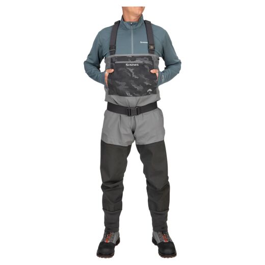 Simms Guide Classic Stockingfoot Wathose Carbon