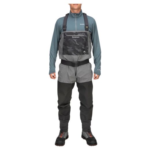 Simms Guide Classic Stockingfoot Wathose Carbon
