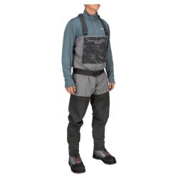 Simms Guide Classic Stockingfoot Wathose Carbon