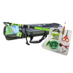 Jenzi Tele-Ruten-Combo Green 2,40 m.