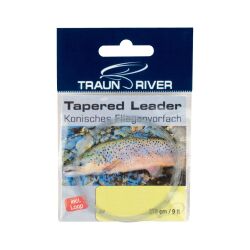 Traun River konisch gezogenes Vorfach 9 ft 2X 0,23mm