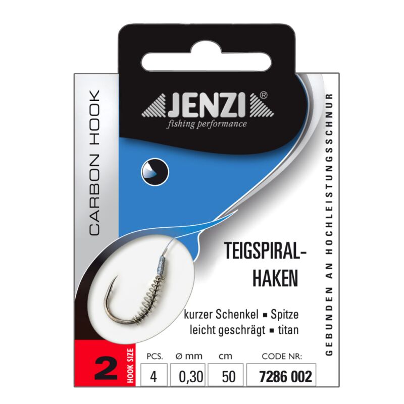 Jenzi Teigspiralhaken 50 Cm 4 St ck F r Anglerbedarf Jenzi Teigspiralhaken 50 Cm 4 St ck F r Anglerbedarf