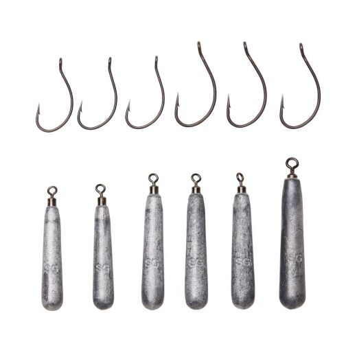 Savage Gear Dropshot Academy Kit, 36-Teilig