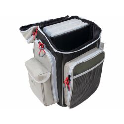 Westin W3 Backpack Plus Large Gray/Black inklusive 2 Boxen