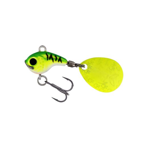 Westin Dropbite Tungsten Spin Tail Jig 2 cm, 13 g Chartreuse Ice