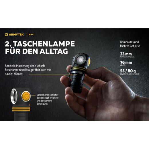 Armytek Elf C1 Micro USB