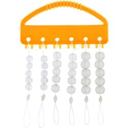 Balzer Glasperlen transparent