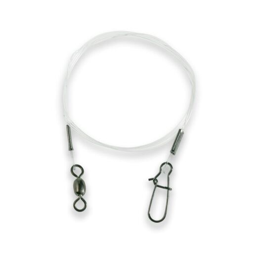 Climax Ultra Hard Mono Raubfischvorfach mit Wirbel und Snap