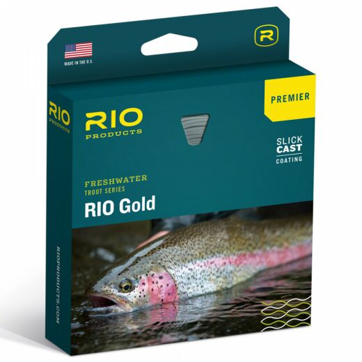 RIO Gold Premier Freshwater WF3F - Moss/ Gold