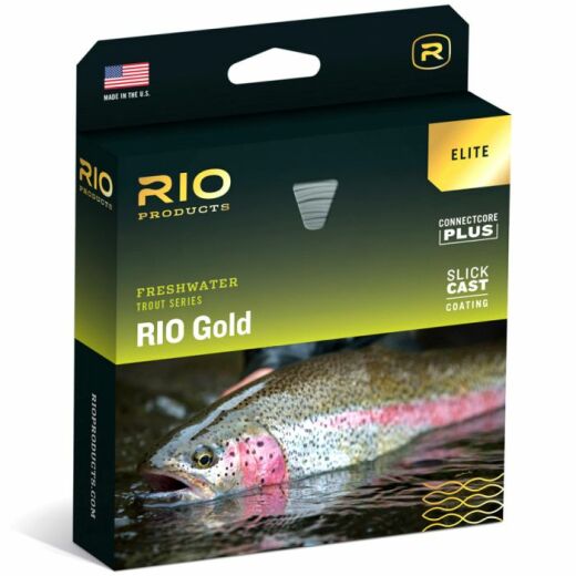 RIO Gold Elite Freshwater Trout WF4F - Moss/ Gold/ Gray