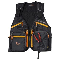 Savage Gear Pro-Tact Spinning Vest One Size Black