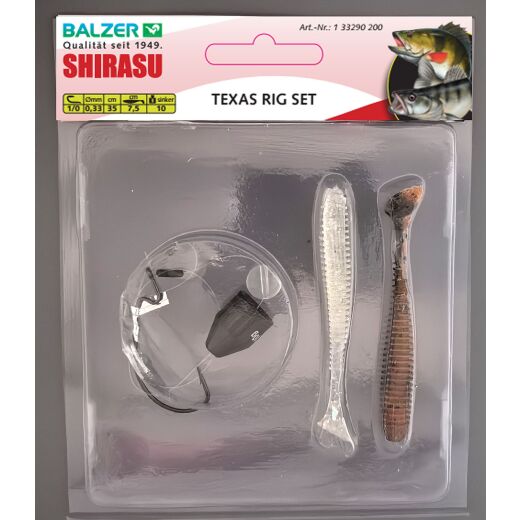 Balzer Shirasu Texas Rig Zander Set