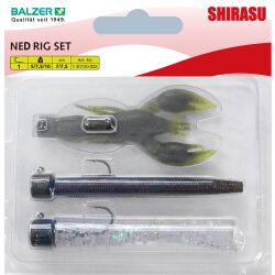 Balzer Shirasu Ned Rig Set, 5cm, 7,5cm, 5g, 7,5g, 10g