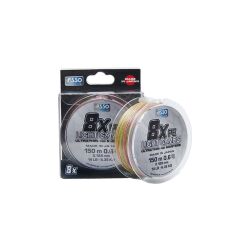 ASSO 8xPE Light Games 150 m Green 0,165mm &ndash; PE 1.0 &ndash; 9,07kg
