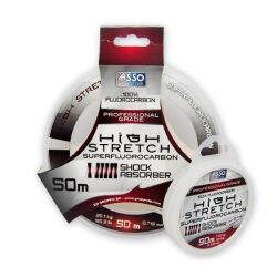ASSO Fluorocarbon High Stretch 100% Fluorocarbon 50 m