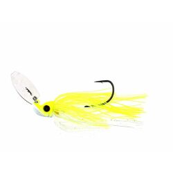 Picasso Shock Blade Chatterbait 1/2 oz Chartreuse/White/Nickel Blade
