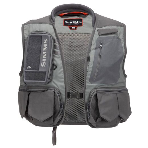 Simms Freestone Vest Pewter