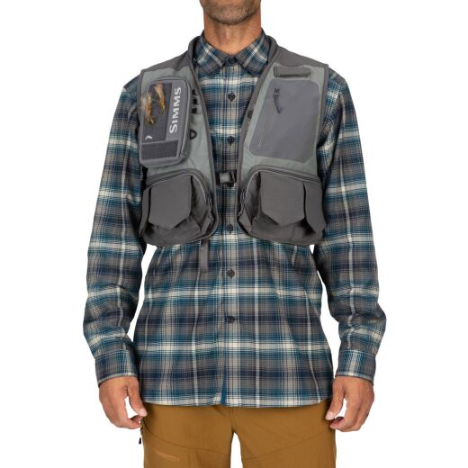 Simms Freestone Vest Pewter