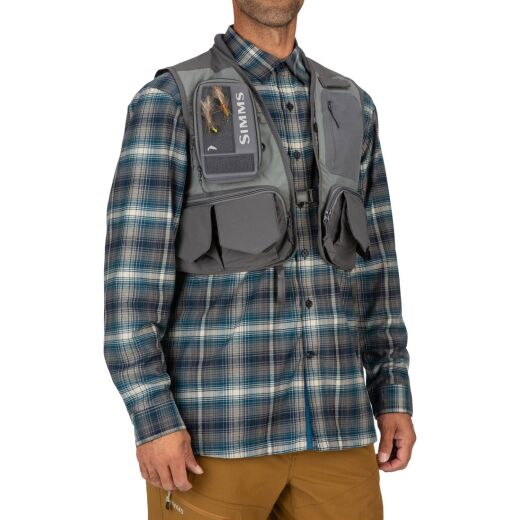 Simms Freestone Vest Pewter