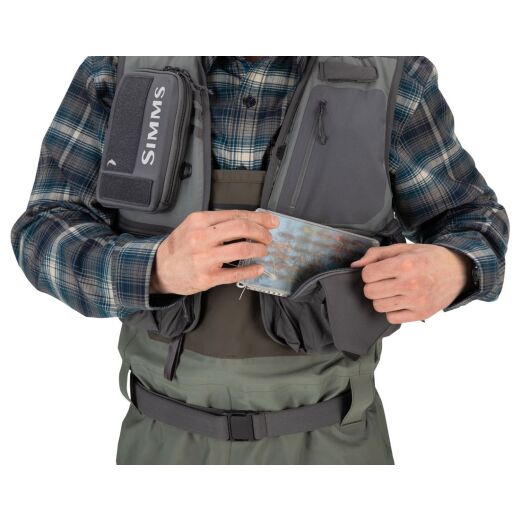 Simms Freestone Vest Pewter