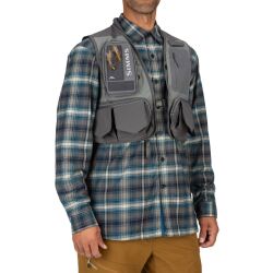 Simms Freestone Vest Pewter