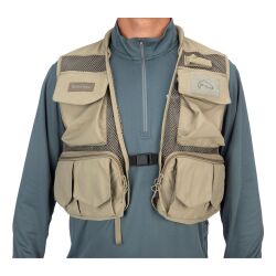 Simms Tributary Vest Tan