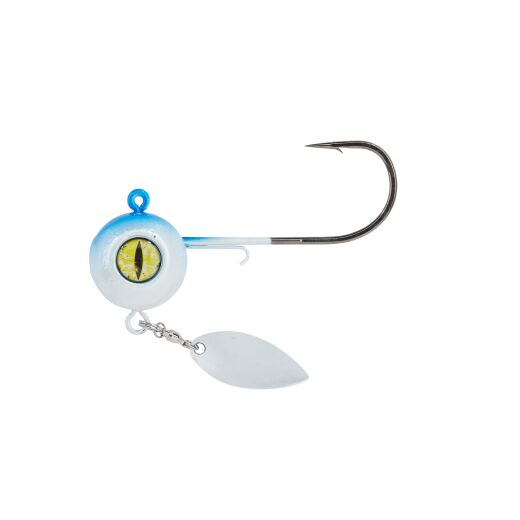 Balzer Valhall Bomb Jighead Heilbutt-Großdorsch Jighead mit Spinnerblatt