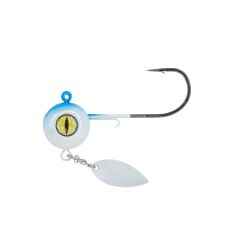 Balzer Valhall Bomb Jighead Heilbutt-Großdorsch Jighead mit Spinnerblatt