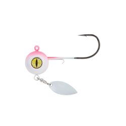 Balzer Valhall Bomb Jighead Heilbutt-Großdorsch Jighead mit Spinnerblatt