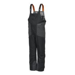 Savage Gear Heatlite Thermo Bib and Brace | Latzhose Black Ink/Grey