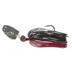 Gunki Boomer Chatterbait 21 g - 5/0 Black &amp; Red