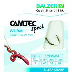 Balzer Camtec Speci Wurmhaken brüniert 60cm