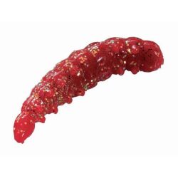Berkley Powerbait Power Honey Worm 3cm - Red with Scales