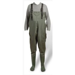 PVC Wathose mit Stiefel 38/39