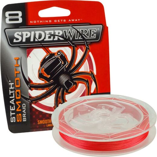 Spiderwire Stealth Smooth 8Braid Red 300 m